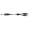 Cable Audio Jack Stereo A 2rca Quiklok Sx/12-3k