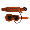 New Beat Pu-34bk Pastilla Magnética Para Guitarra Acústica Color Naranja