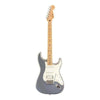 Guitarra Eléctrica Fender Player Stratocaster Hss De Aliso Silver Brillante Con Diapasón De Arce