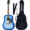 Player Pack Guitarra EpiPhone Starling Acousticstarlightblue