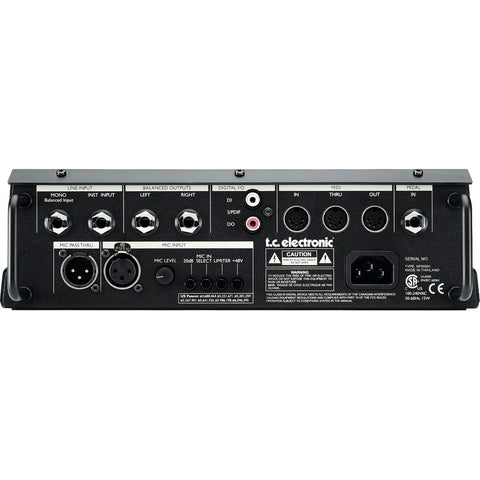 Pedal Efectos P/guitarra Acústica Tc Electronic G-natural Negro