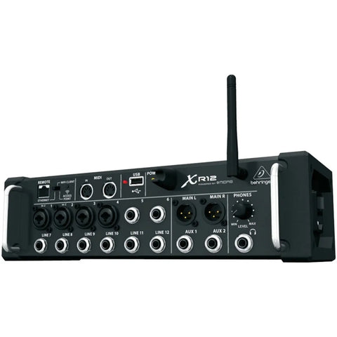 Mezcladora Mixer Digital De 12 Canales Behringer Xr12