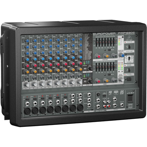 Consola Amplificada Activa Behringer Pmp1680s 10 Canales