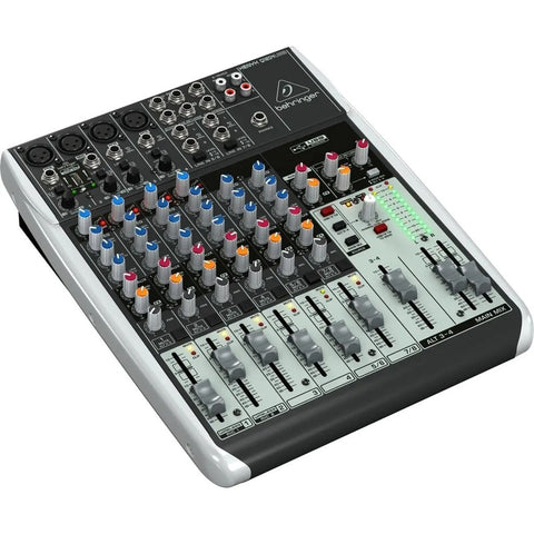 Mezcladora 12 Entradas Y 2/2 Buses, Behringer Q1204usb
