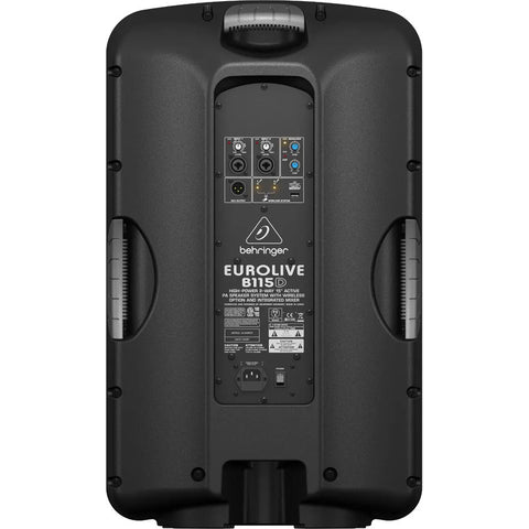Bocina Activa Amplificada De 15  1000 Watts Behringer B115d Negro