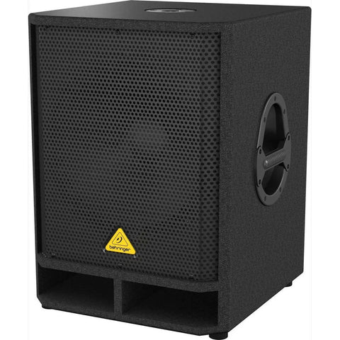 Subwoofer De Pa Activo 500w Bocina 15 , Behringer Vq1500d Negro