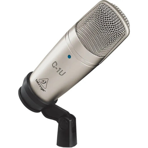 Micrófono Para Estudio De Condensador Con Usb Behringer C1u Dorado