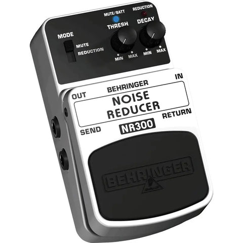 Pedal De Reducción De Ruido Behringer Noise Reducer Nr300 Blanco