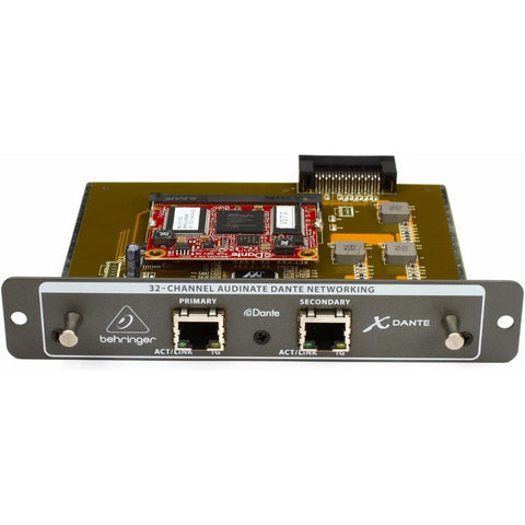 Tarjeta De Expansión 32 Canales 48 Khz, Behringer Xdante