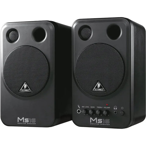 Monitores Bocinas Estudio De Grabación Behringer Ms16