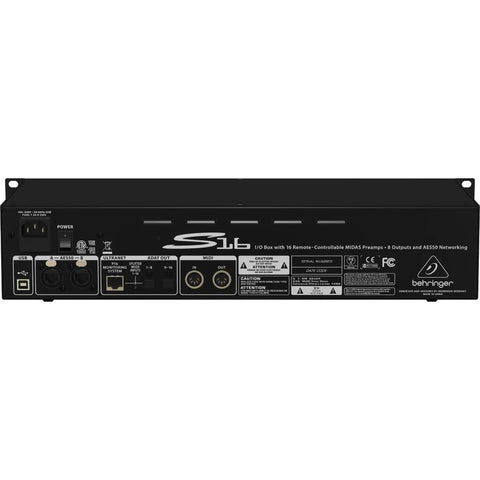 Snake Medusa Digital 16 Preamplificadores Behringer S16