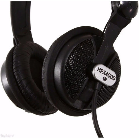 Audífonos Diadema Para Dj Alta Definición, Behringer Hpx4000 Negro