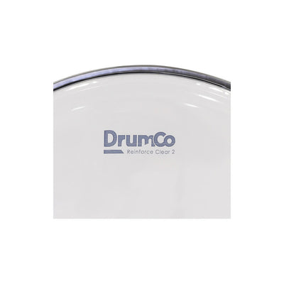 Parche Para Batería Reinforce Clear 2 De 12 Drumco Dr-12rc2