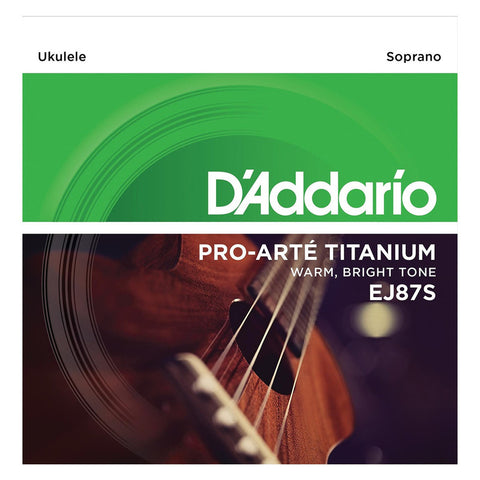 Encordadura Para Ukelele Soprano Daddario Ej87s