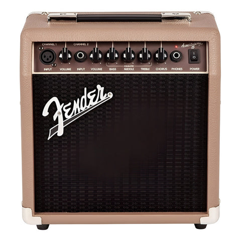 Amplificador Para Guitarra De 15w Fender Acoustasonic 15 Marrón/trigo