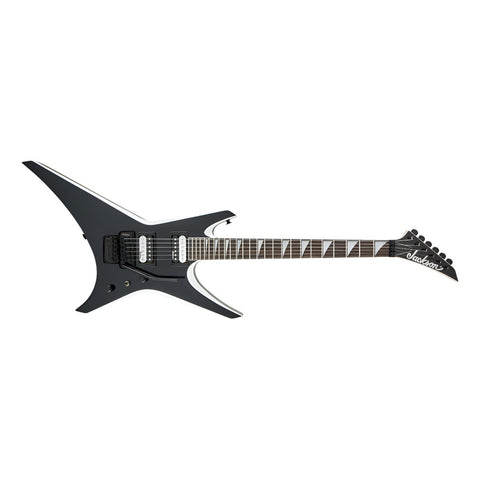 Guitarra Eléctrica Jackson Warrior Js32 2910146572 Diestro Gloss Black With White Bevels Amaranto
