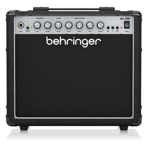 Combo Para Guitarra 20 Watts 2 Canales Behringer Ha-20r Negro
