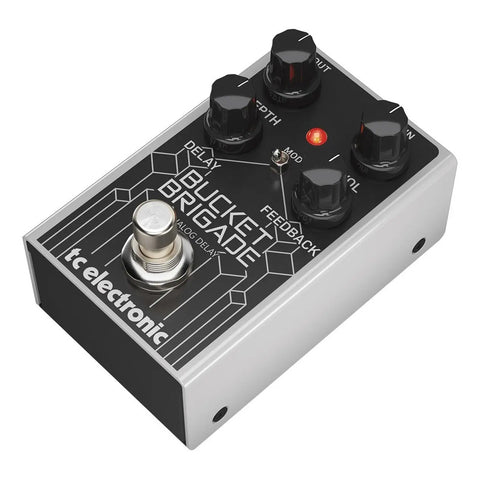 Pedal De Delay Bbd Analógico Tc Electronic Bucket Brigade Negro
