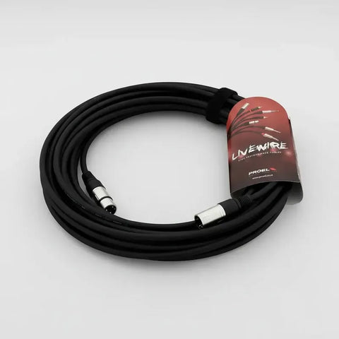 Proel Lw Mc250lu20 Cable Xlr Para Micrófono 20 Metros