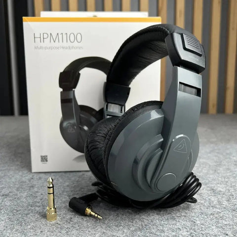 Behringer Hpm1100 Audífonos Podcast Streaming Grabación Gris