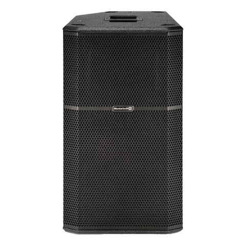 Bafle Activo Montarbo R115 15 Pulgadas 1200w De Madera Color Negro