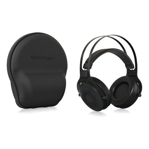 Auriculares Abiertos Estilo Retro Behringer Omega Premium Color Negro