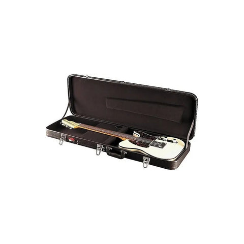 Estuche Rígido Gator Gwe-elec Madera Para Guitarra Eléctrica Con Almacenamiento