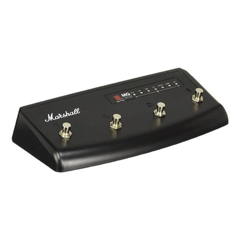 Pedal De 4 Vias Footswitch Para Guitarra Marshall Pedl-90008 Negro