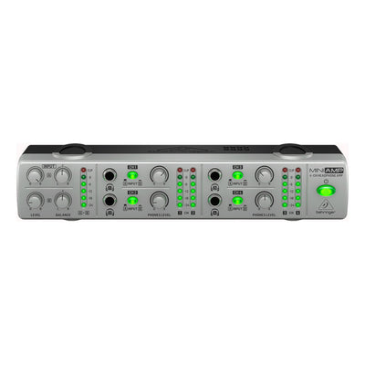 Amplificador Para Audífonos 4 Canales Behringer Amp800 V2