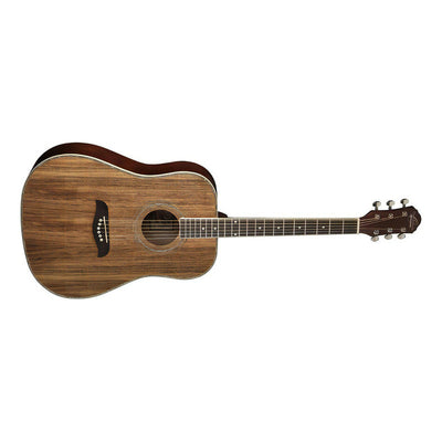 Oscar Schmidt Og2koa Guitarra Acustica Dreadnought Caoba Color Marrón