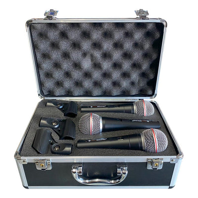 Set De 3 Micrófonos Dinámicos Prosound® Pdm-30