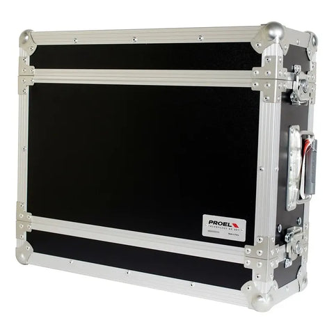 Proel Cr123blkm Case Rack De 3 Unidades Audio Negro