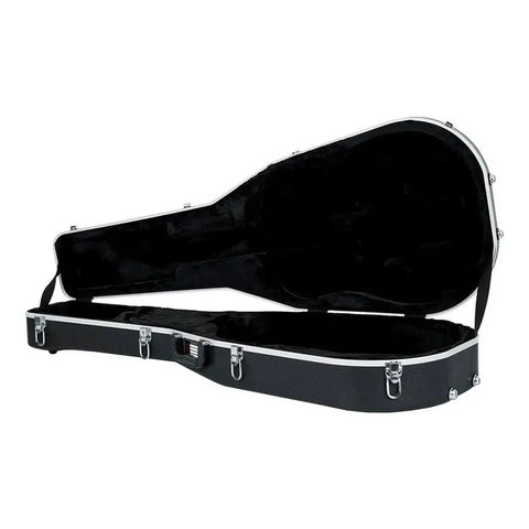 Estuche Docerola Gator Cases Gc Dread 12 Rigido Abs Negro Felpa Interior