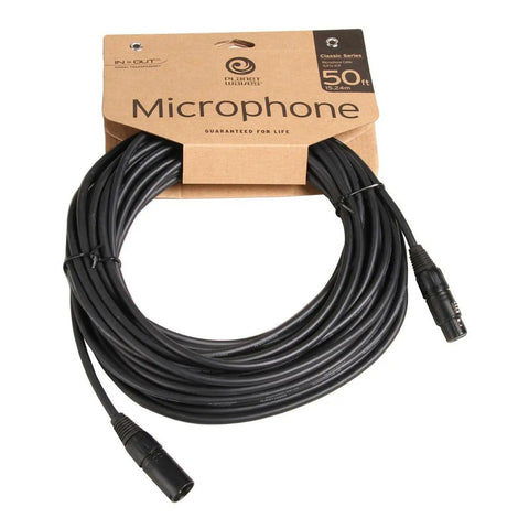 Cable Para Micrófono Xlr De 15 Metros Planet Wave Pw-cmic-50