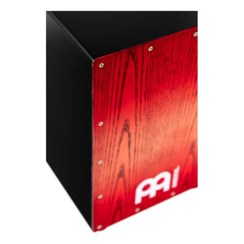 Cajón Acústico Meinl Headliner Mcaj100bk-trf Rojo Rojo