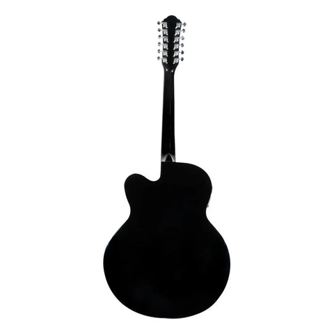 La Sevillana Guitarra Electroacústica Ju-1200ceq Negro Material Del Diapasón Maple Orientación De La Mano Diestro