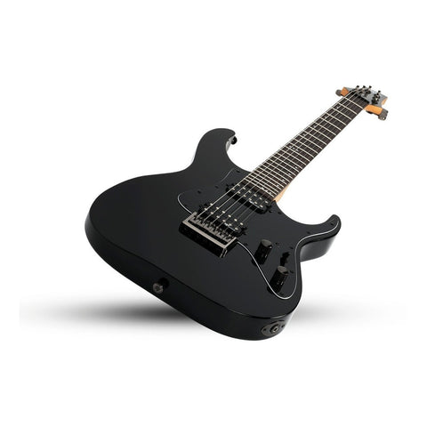 Guitarra Eléctrica Negro Satinado, Sgr By Schecter Banshee-6 Diestro Satin Black Palo De Rosa