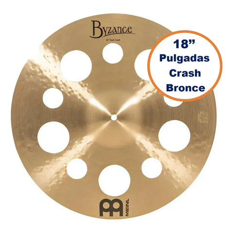 Platillo Trash Crash 18 Byzance Traditional Meinl B18ttrc