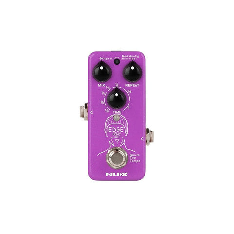 Mini Pedal De Delay Para Guitarra Nux Ndd-3 Edge Delay Color Caracteristico