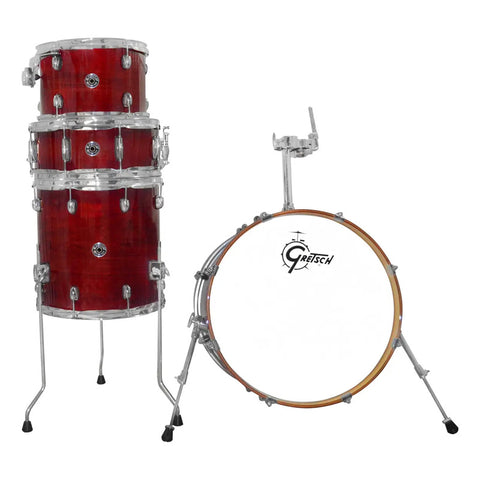 Bateria 4 Pza Gretsch Catalina Club Classic 20 Ct1j404 Burst Naranja Oscuro
