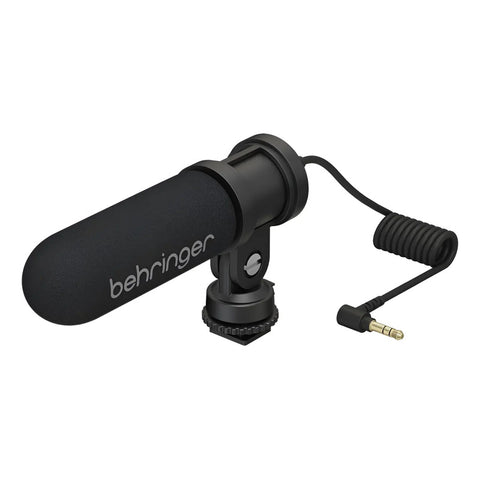 Micrófono Shotgun De Condensador Behringer Video Mic Ms Negro