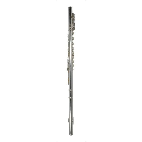 Wesner Sfl1100 Flauta Transversal Tono C Do Con Estuche Color Plateado