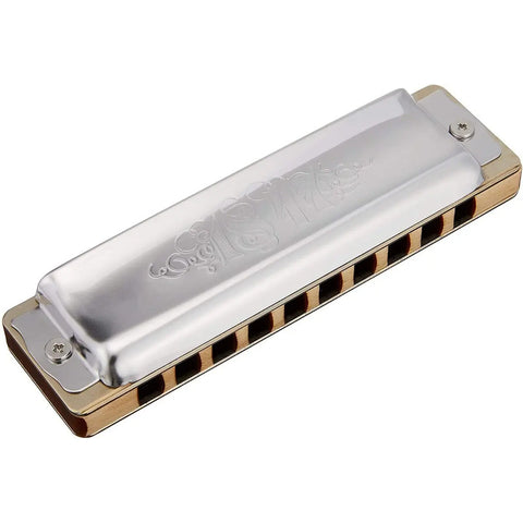 Armónica Diatónica Tono D Acero Seydel Blues 1847 Classic Plateado