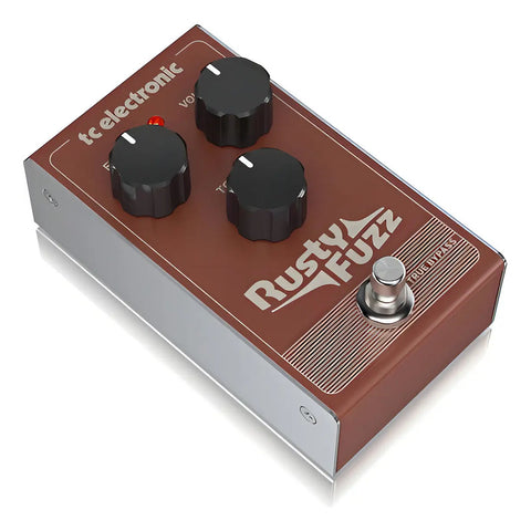 Pedal Fuzz Tc Electronic Rusty Fuzz Para Guitarra Eléctrica 9v Marrón