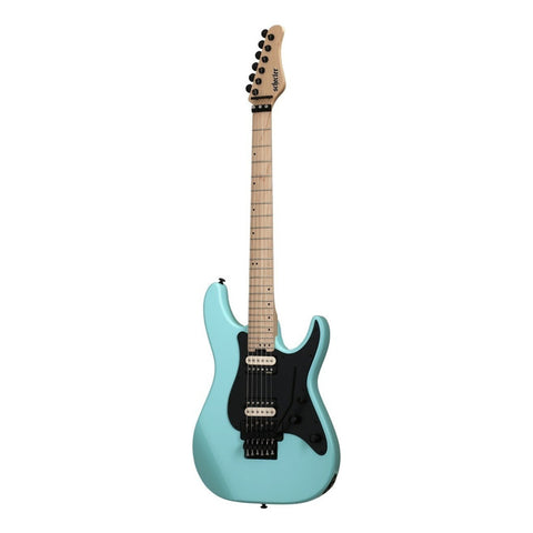 Guitarra Eléctrica Schecter Sun Valley Super Shredder Fr De Caoba Seafoam Green Con Diapasón De Arce