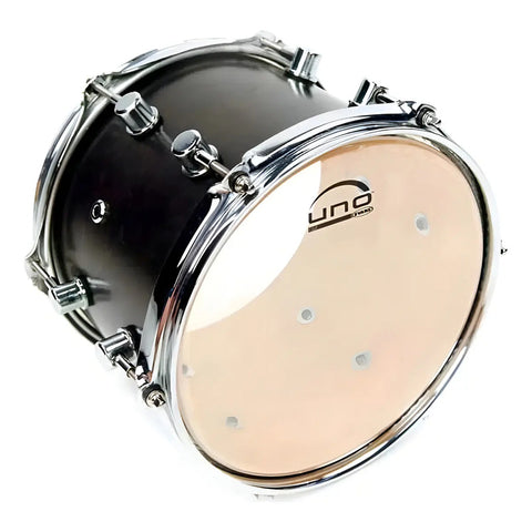 Parche Para Tom De Batería 12 Pulgadas Uno By Evans Utt12g2 Clear Plateado