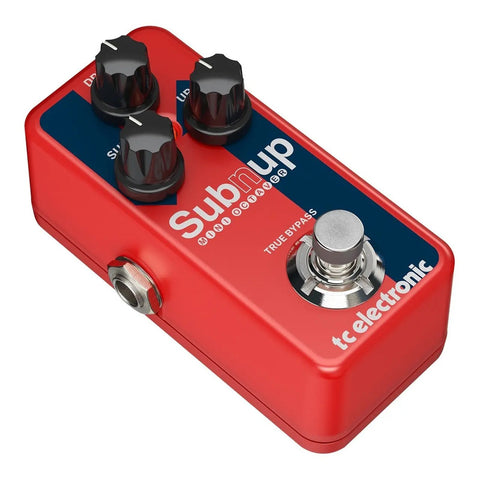 Pedal Compacto P/guitarra Tc Electronic Sub N Up Mini Octave Rojo
