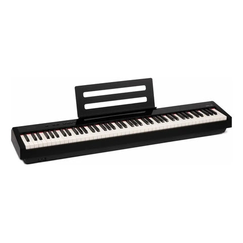 Piano Digital Nux Npk-10 88 Teclas Acción De Martillo Negro Portátil