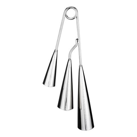 Campana Triple A-go-go Cencerro Meinl Stbagtri-ch Acero Cromado Cromo