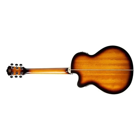 Guitarra Acústica Washburn Festival Ea15 6 Cuerdas Jumbo Diestro Tobacco Burst Palo De Rosa